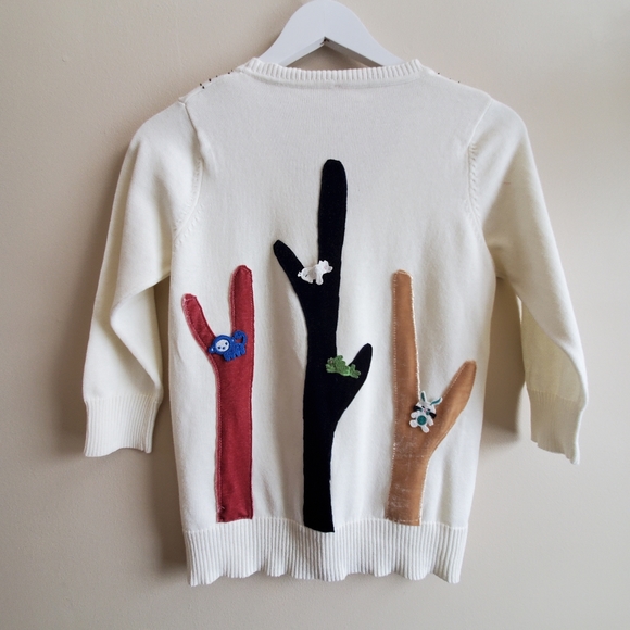 Vintage unique Cactus sweater cardigan small size - Picture 2 of 9